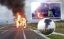 Incendio de autobús Kolors sorprende a pasajeros que salieron del puerto de Veracruz | VIDEO
