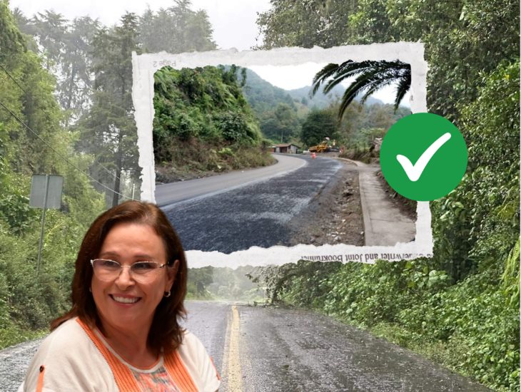 Se realizará rehabilitación de carretera Tlapacoyan-Perote, confirma gobernadora