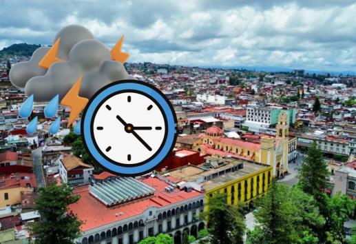 Lluvias en Xalapa: a esta hora se espera hoy 12 de junio