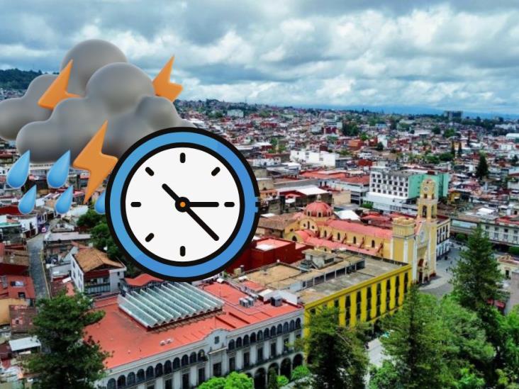 Lluvias en Xalapa: a esta hora se espera hoy 12 de junio
