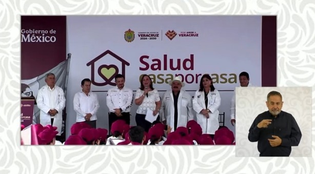 Rocío Nahle arranca en Veracruz programa "Salud Casa por Casa"; se aplicará en 19 regiones