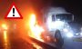¡Que susto! se incendia tráiler en la autopista Córdoba-Veracruz