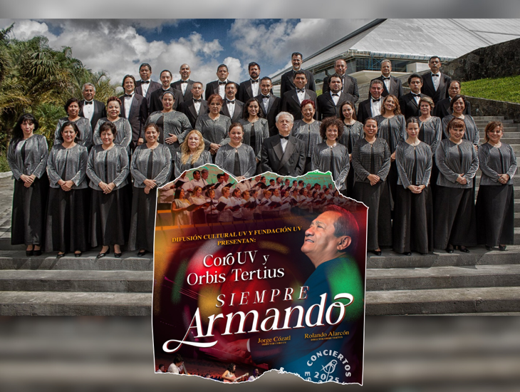 Coro UV y Orbis Tertius celebrarán sus aniversarios cantando a Armando Manzanero
