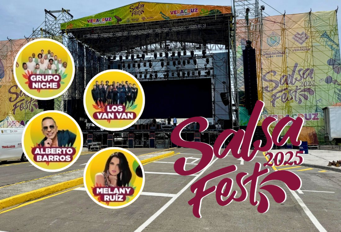 Salsa Fest 2025: estos artistas cantarán hoy 13 de junio en el Salsódromo de Boca del Río
