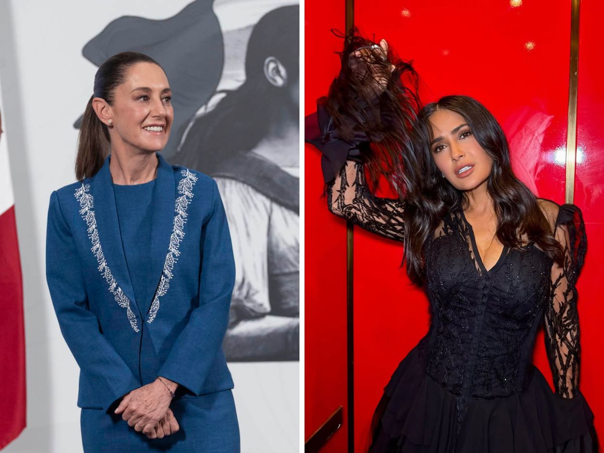Así reaccionó Claudia Sheinbaum a VIDEO de Salma Hayek donde apoya a mexicanos en EU