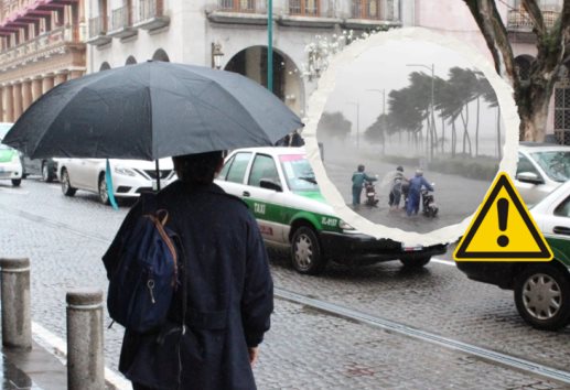¡Atención! hay aviso especial por lluvias en Veracruz, toma precauciones