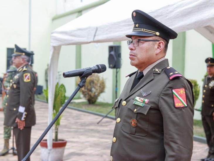 Asume nuevo comandante interino del 87° Batallón de Infantería, en Martínez de la Torre