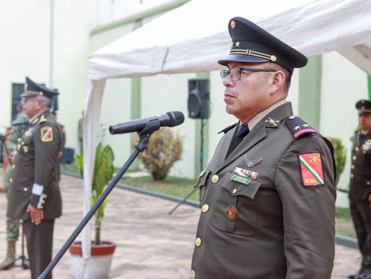 Asume nuevo comandante interino del 87° Batallón de Infantería, en Martínez de la Torre