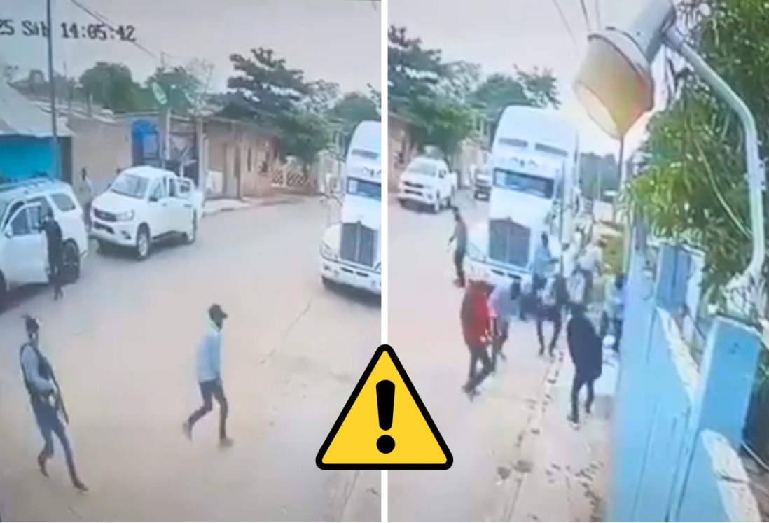 Captan ataque armado en Acayucan: empresario repele agresión en su domicilio | VIDEO