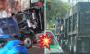 Xalapa: Chocan camiones de volteo en avenida Maestros Veracruzanos
