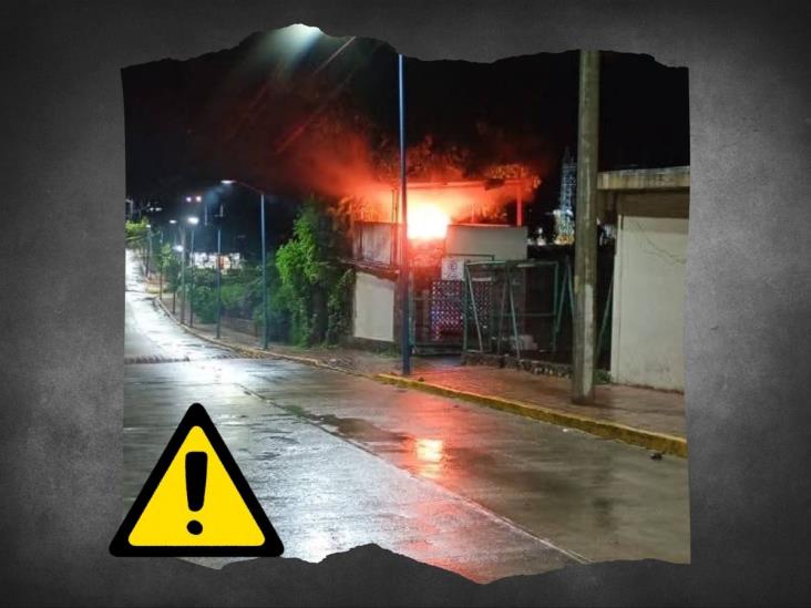 Se registra incendio en Unidad Médica del IMSS en Atoyac