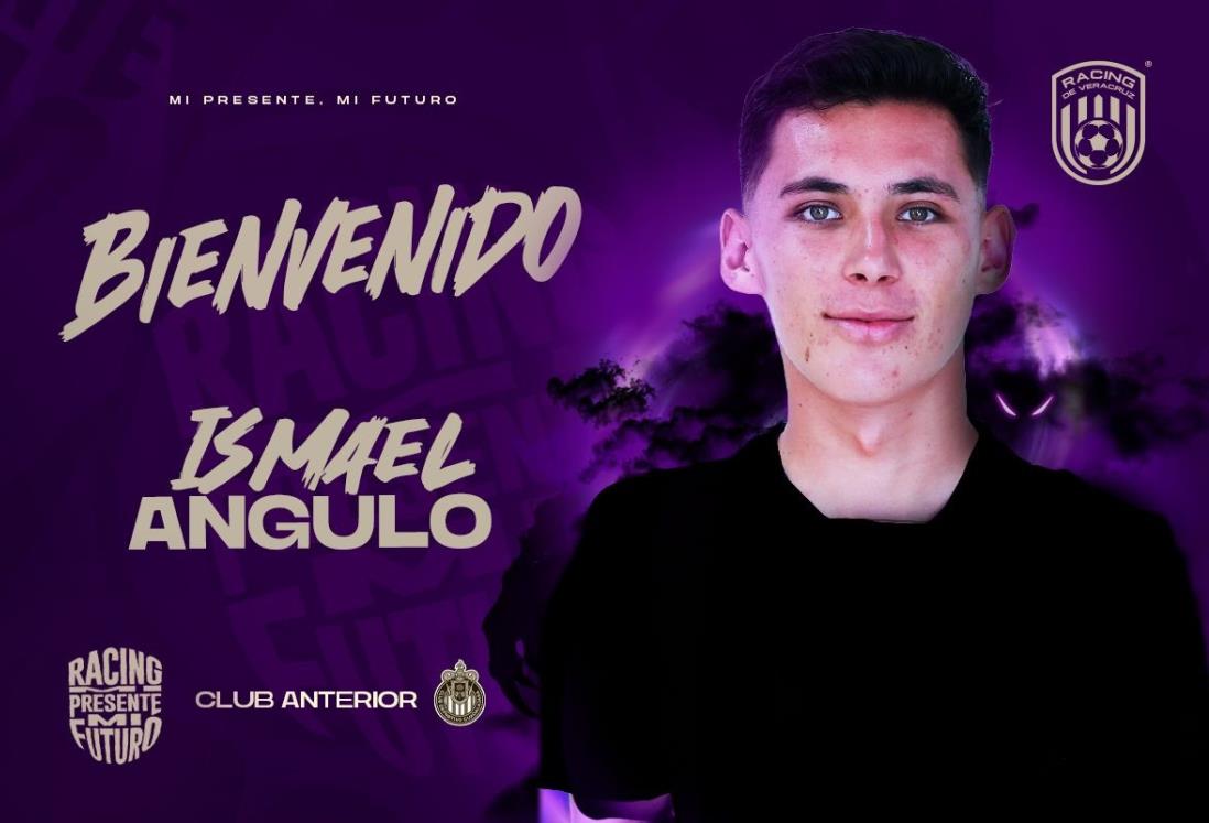 Se integra Ismael Angulo al Racing de Veracruz