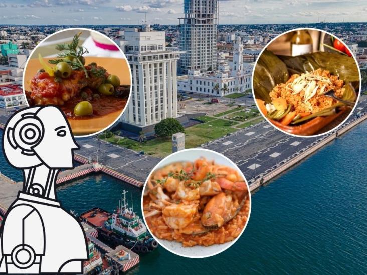 ¿Cuál es el mejor platillo de Veracruz,  según la inteligencia artificial?