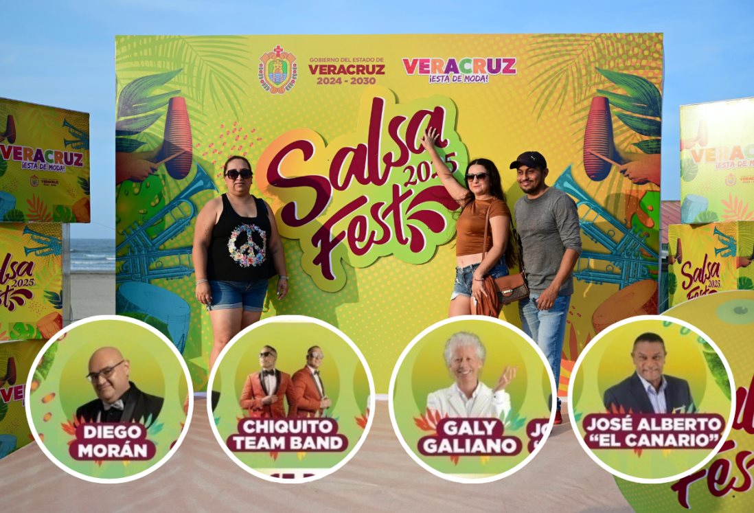 Salsa Fest 2025: estos artistas cantarán hoy 14 de junio en el Salsódromo de Boca del Río