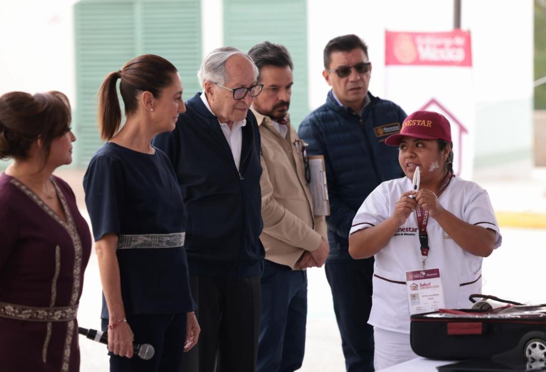 Salud Casa por Casa muestra el cambio de México con la cuarta transformación: Sheinbaum