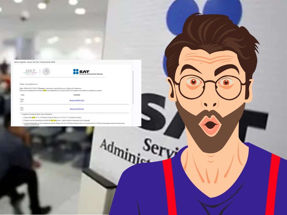 ¿Te llegó un correo del SAT? Podría ser una estafa