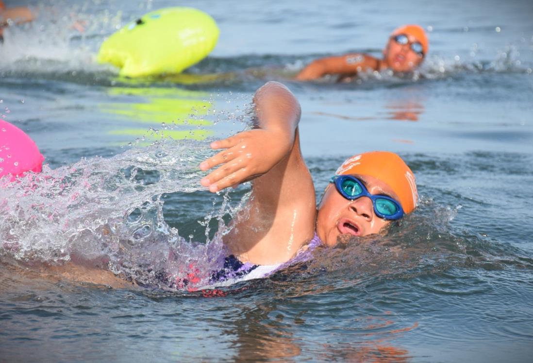 Éxito evento de Aguas Abiertas en Veracruz