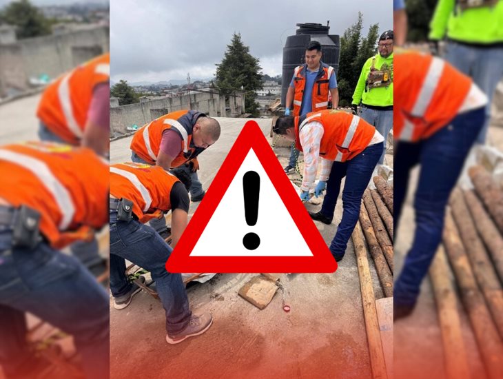 En plena obra, albañil pierde la vida electrocutado en Altotonga
