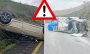 Doble accidente por llovizna en la autopista Orizaba-Puebla; dos lesionados