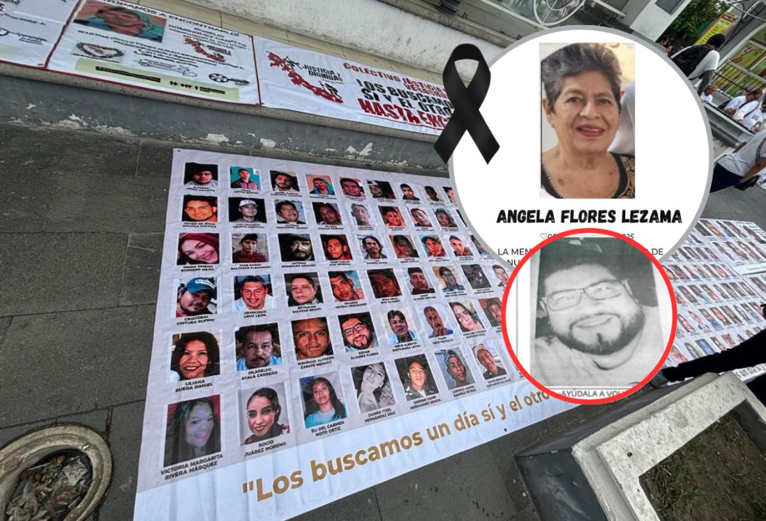 Ángela Flores, madre buscadora falleció sin poder encontrar a su hijo desaparecido desde el 2020 en Boca del Río