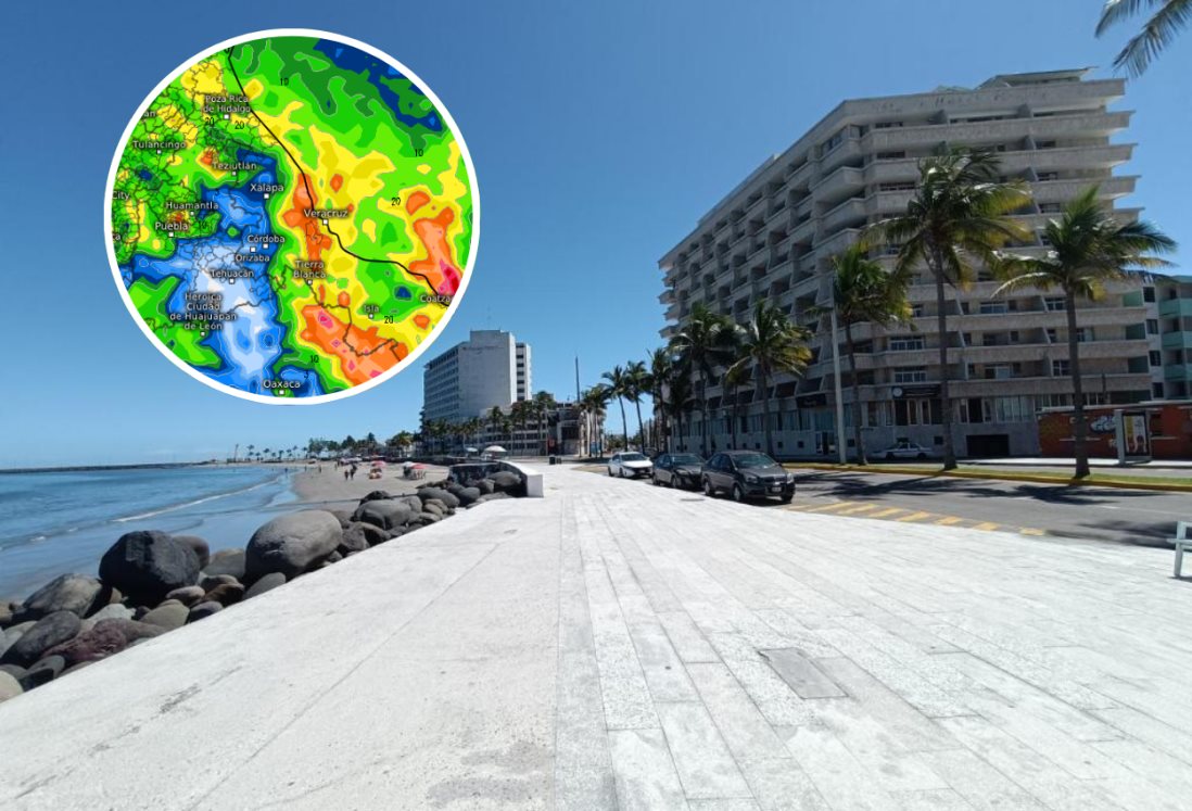 Así estará el clima en Veracruz y Boca del Río este lunes 16 de junio