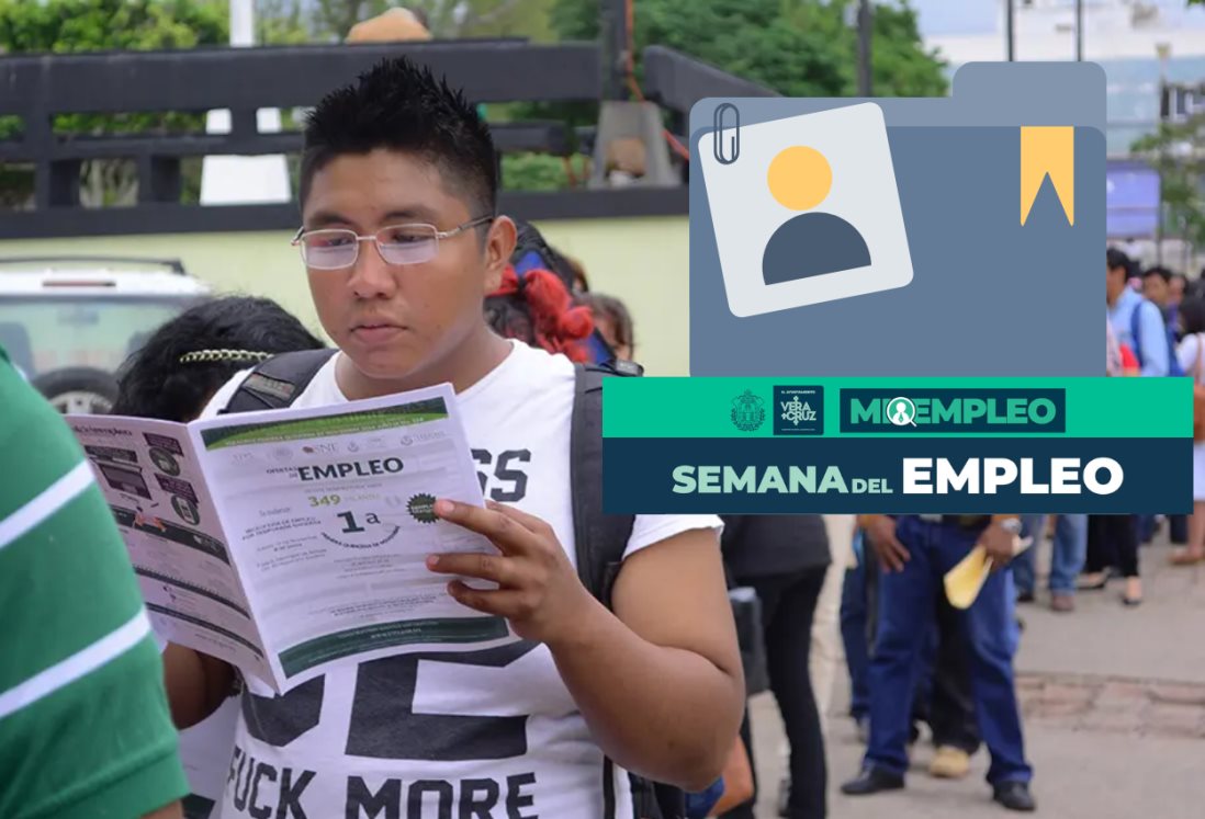 ¿Buscas trabajo? Feria del empleo en Veracruz | Hora y lugar