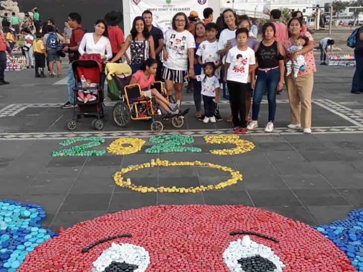Scouts de Veracruz Grupo 11 realizaron Tapatón 2025 a beneficio del albergue AJA