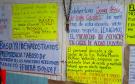 Protestan maestros en escuela primaria de Lomas del Río Medio 3, en Veracruz