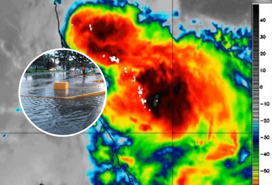 Alertan por ingreso de dos vaguadas que provocarán más lluvias para Veracruz y Boca del Río