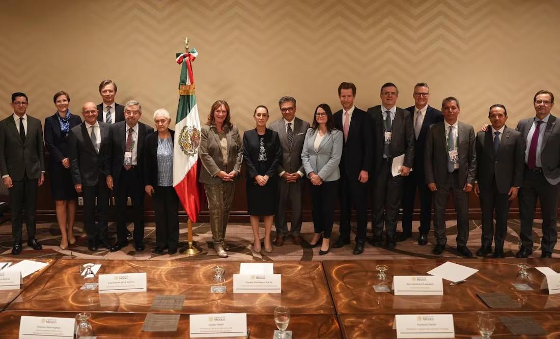 Claudia Sheinbaum se reúne con el Consejo Empresarial de Canadá; hay interés por invertir en México