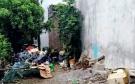 Se quejan en la colonia Ortiz Rubio por basurero clandestino en paso peatonal