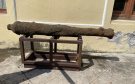 Hallan antiguo cañón durante rehabilitación del centro histórico de Veracruz
