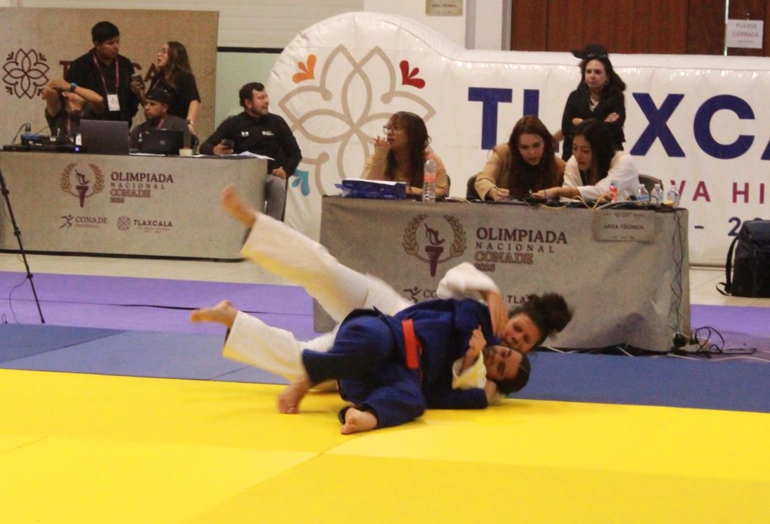 Suma Veracruz preseas en judo dentro de la ON