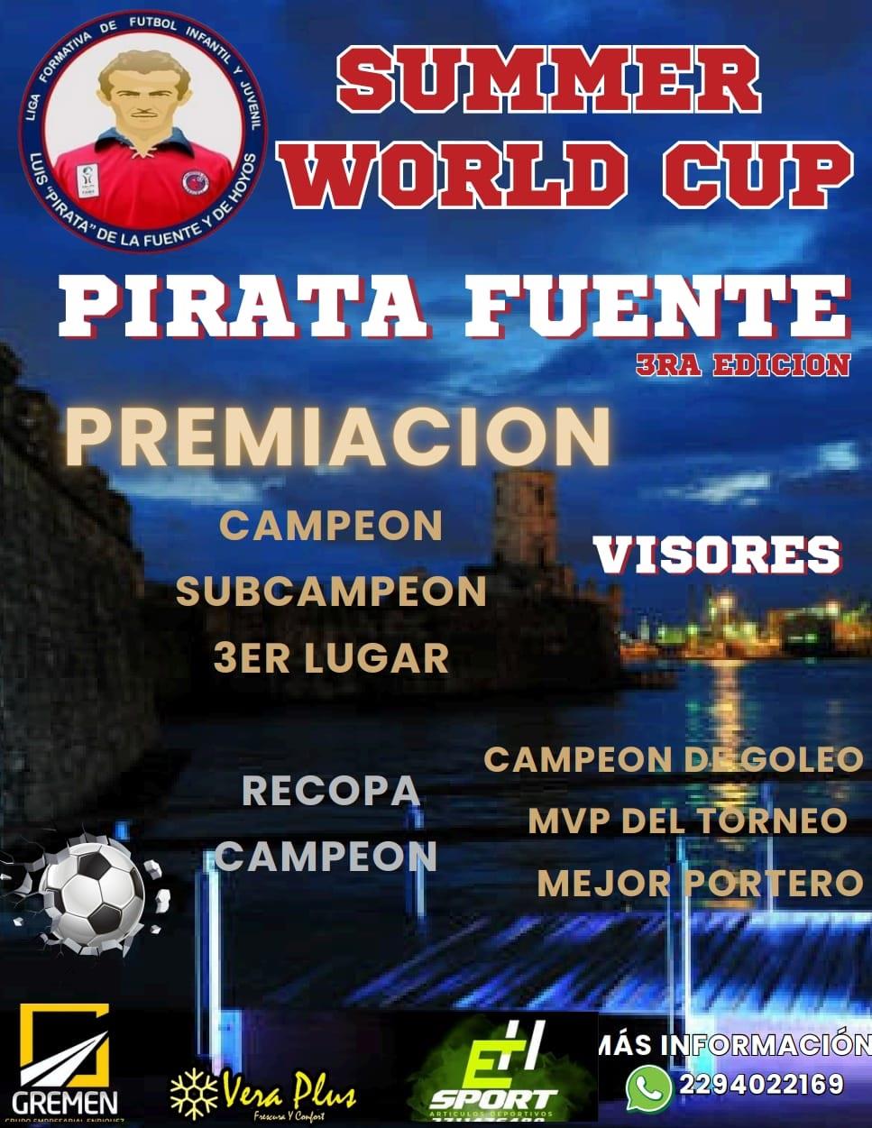 Alista Liga Pirata la Summer World Cup