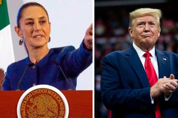 Trump coincide con Claudia Sheinbaum: "conversación telefónica fue buena"