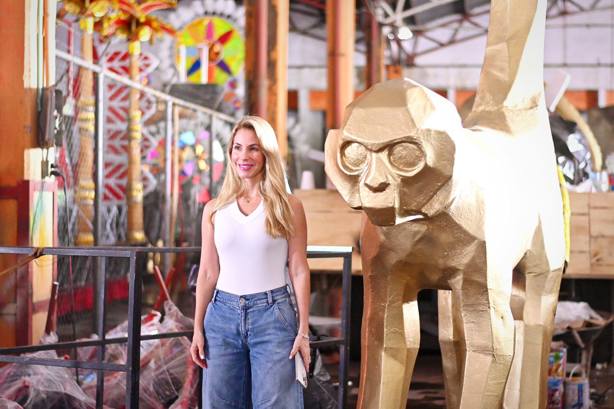 Paty Lobeira da a conocer un avance de los carros alegóricos para el Carnaval de Veracruz