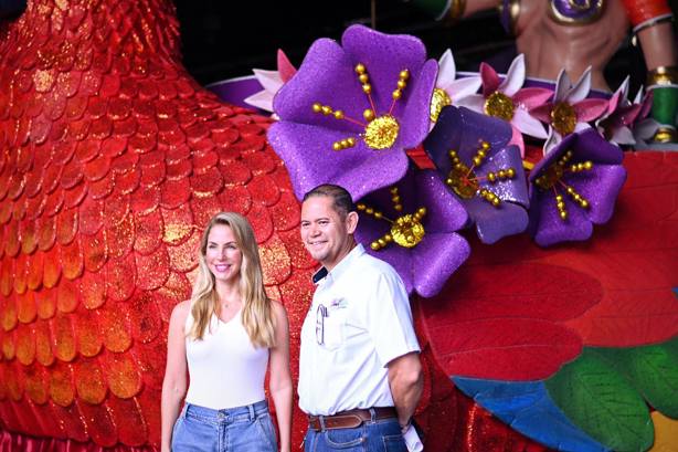 Paty Lobeira da a conocer un avance de los carros alegóricos para el Carnaval de Veracruz