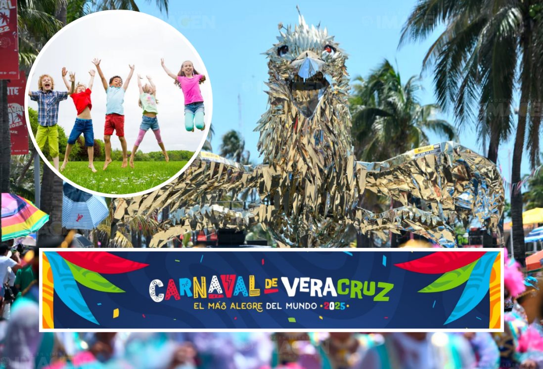 Carnaval de Veracruz 2025: 5 actividades que los niños pueden hacer tras la suspensión de clases