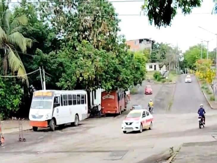 Piden desazolve en la colonia Acosta Lagunes, en Veracruz