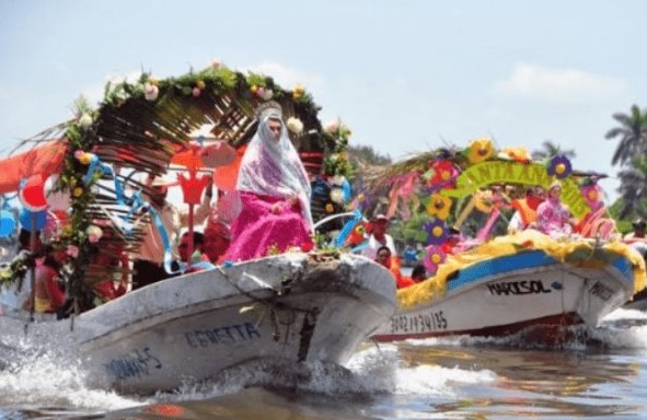 Fiestas de Santa Ana 2025: Por estas calles se hace la procesión hacia el río Jamapa
