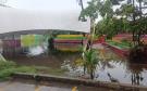 Medellín de Bravo sufre inundaciones por fuerte lluvia en Veracruz