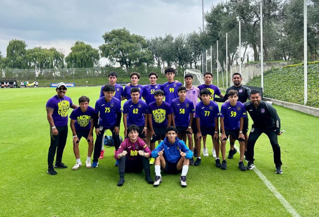 Brillan jóvenes del Racing de Veracruz con filiales
