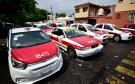 Taxistas se manifiestan para impedir ingreso de autos de Uber y Didi a Veracruz