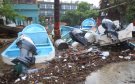 Huracán Erick daña y destruye embarcaciones de pescadores en Oaxaca