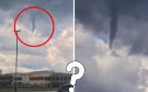 Meteorólogo Federico Acevedo capta en VIDEO fenómeno meteorológico sobre centro comercial ¿Es un tornado?