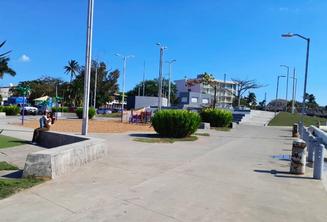 Rehabilitación de Plaza Banderas quedará concluida en 10 días