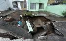 Enorme socavón en Colinas de Santa Fe en Veracruz amenaza con tragarse casas
