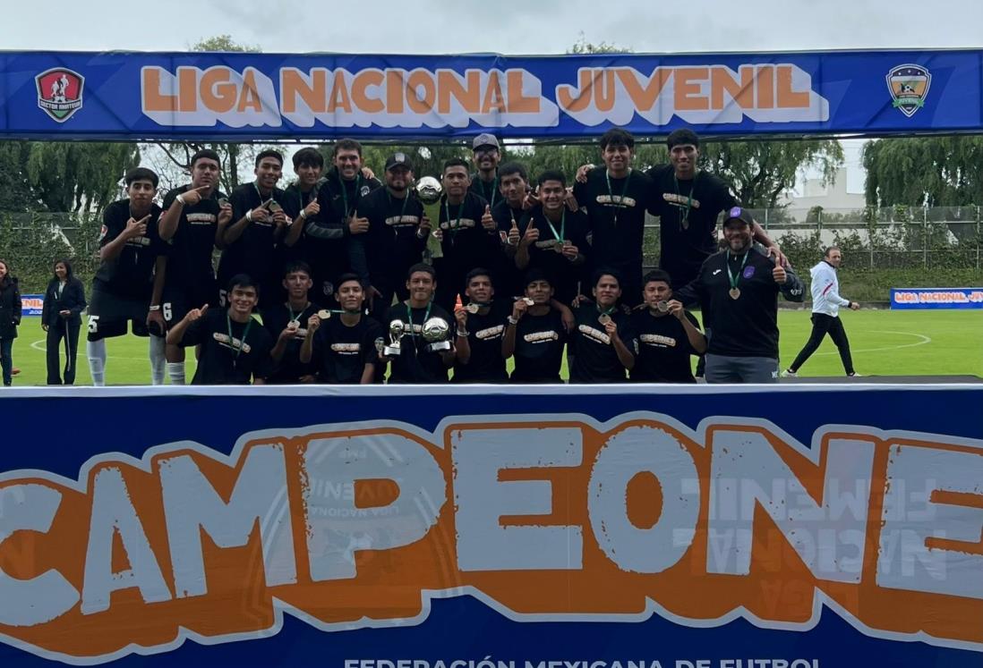 Se corona la Sub-17 del Racing de Veracruz