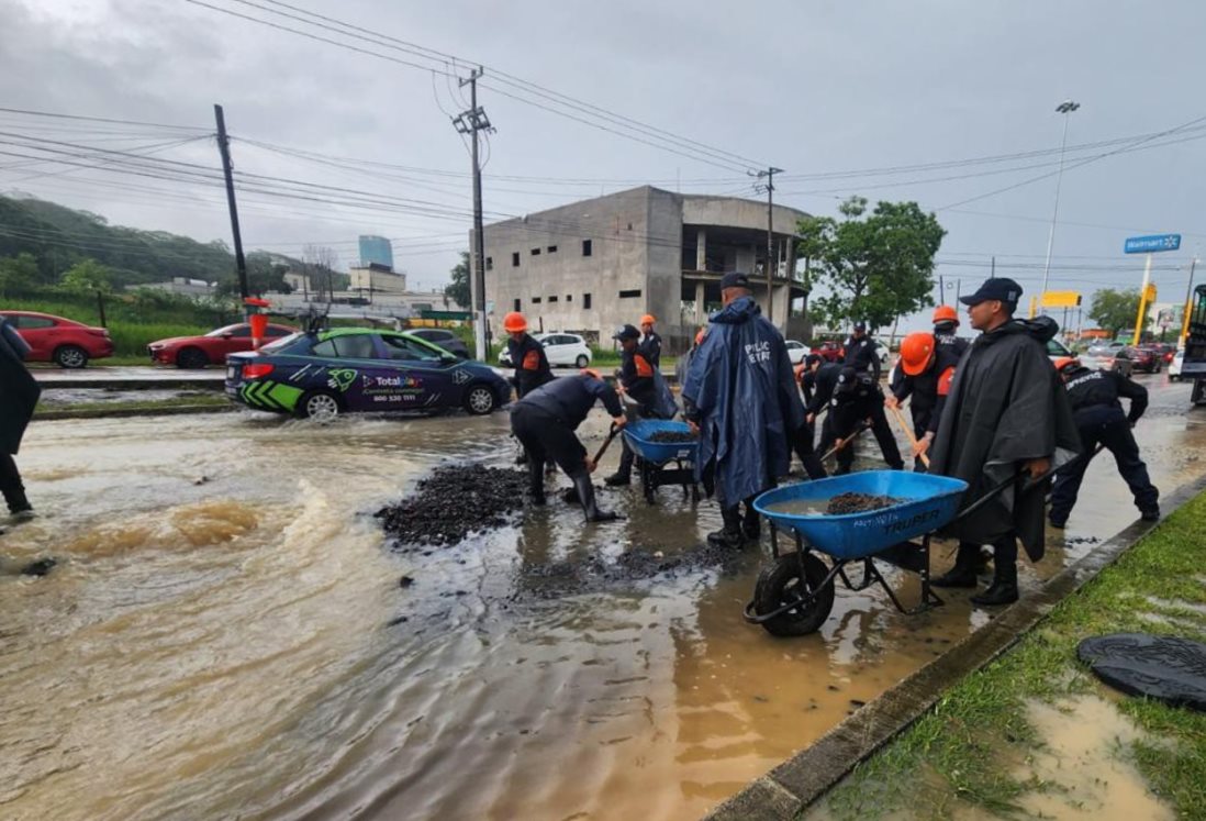 Activa SSP Plan Tajín por afectaciones tras lluvias en Veracruz
