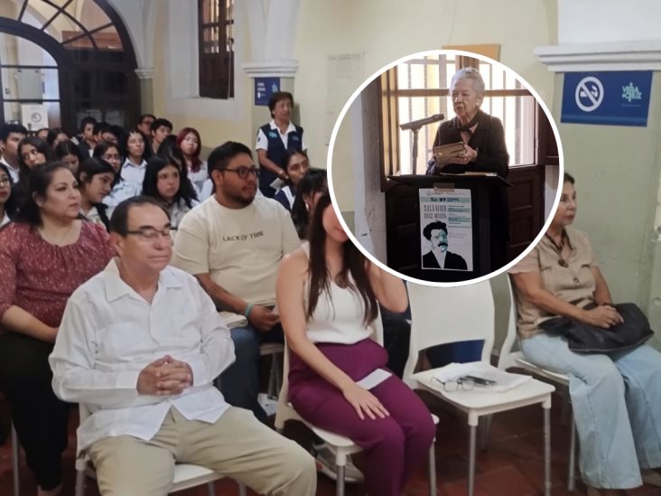 Escritora Marcela Prado Revuelta ofrece conferencia sobre el poeta Salvador Díaz Mirón en Veracruz